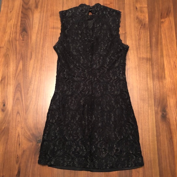 Mock neck mini dress - Picture 2 of 4